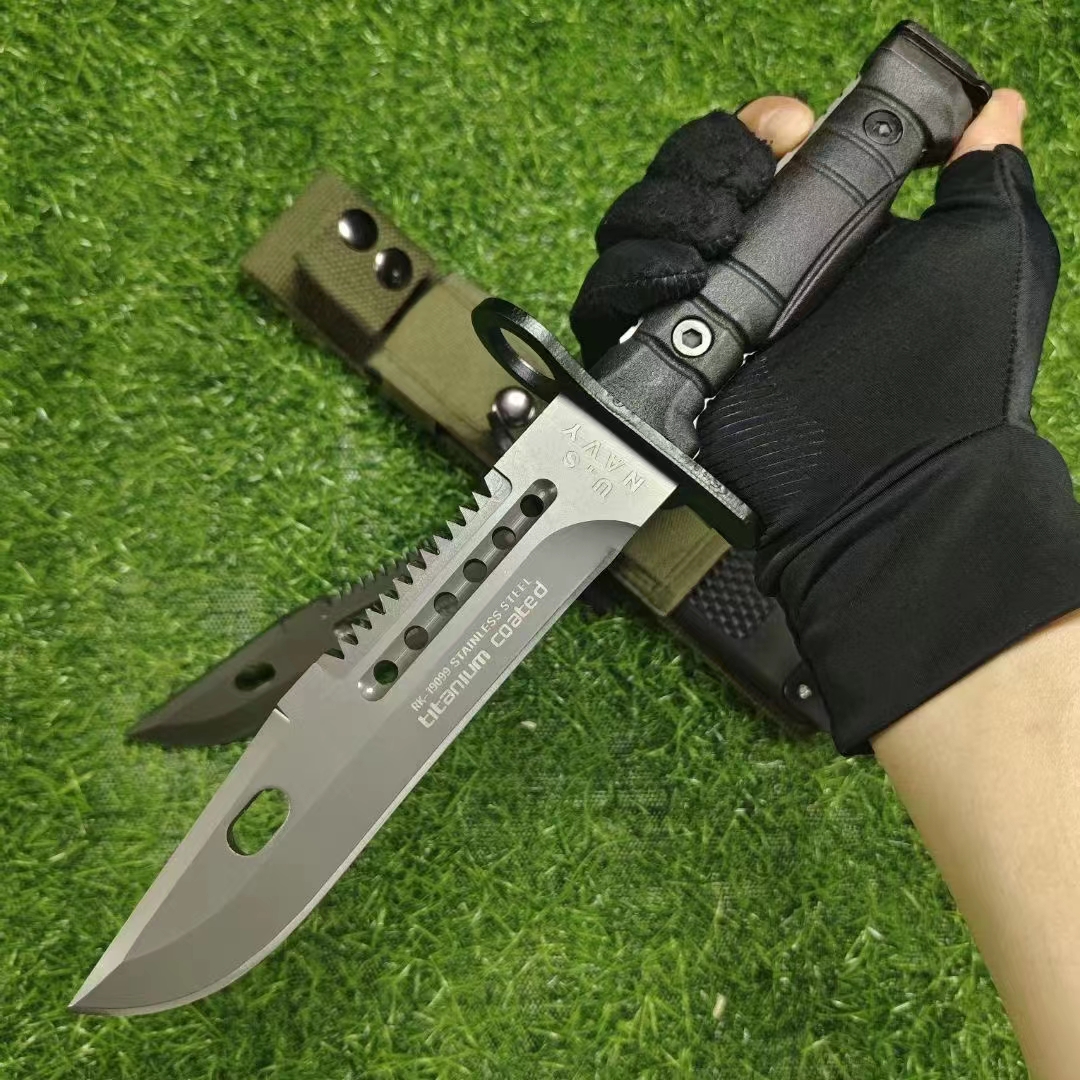 🔥Last Day Promotion- Factory Outlet SAVE 85%🎄U.S. Navy Seals On Duty 6.2 Inch Bayonet Strap Tactical K Holster