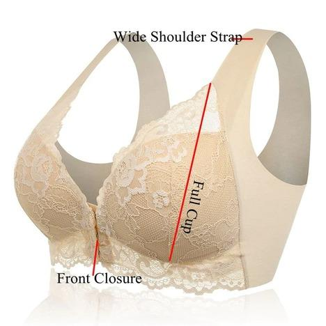 BK®FRONT CLOSURE '5D' SHAPING PUSH UP COMFY WIRELESS BRA(3 PCS)