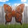 🔥 Celebrate July 4th with 50% OFF! Rusty Iron Garden Animal & Butterfly Stakes – Vintage Metal Yard Decor for Courtyards & Parks