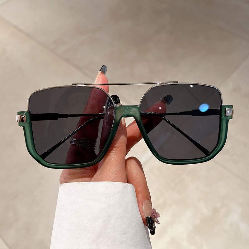 😍Lunettes de soleil aviateur rétro unisexes à verres teintés, tendance et faciles à assortir