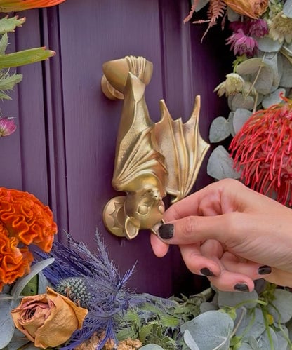 🎃Halloween Sale 50% OFF -💥🦇Bat Door Knocker