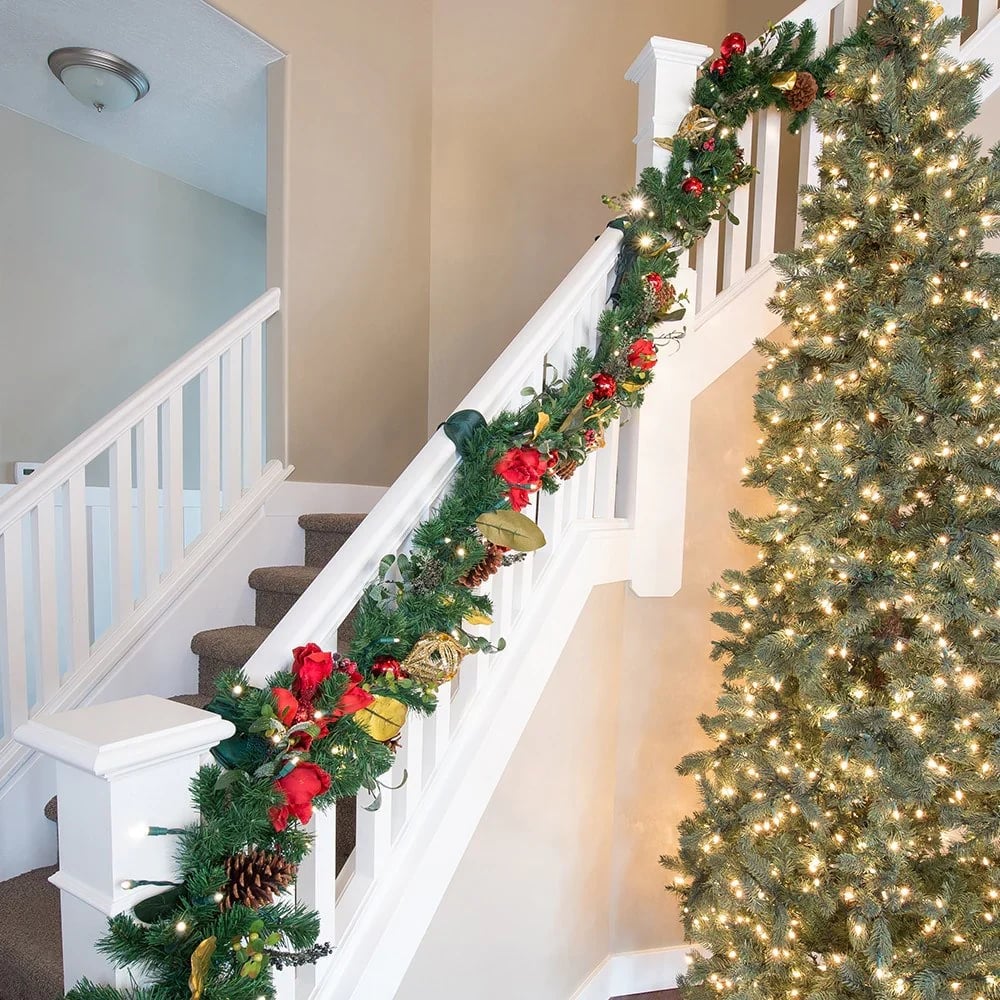 🔥Christmas Sale - Railing Protecting Holiday Garland Ties