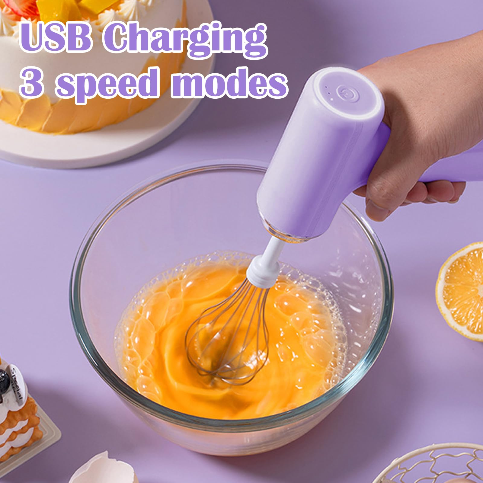⏰LAST DAY SALE 50% OFF - Cordless Handheld Electric Mixer