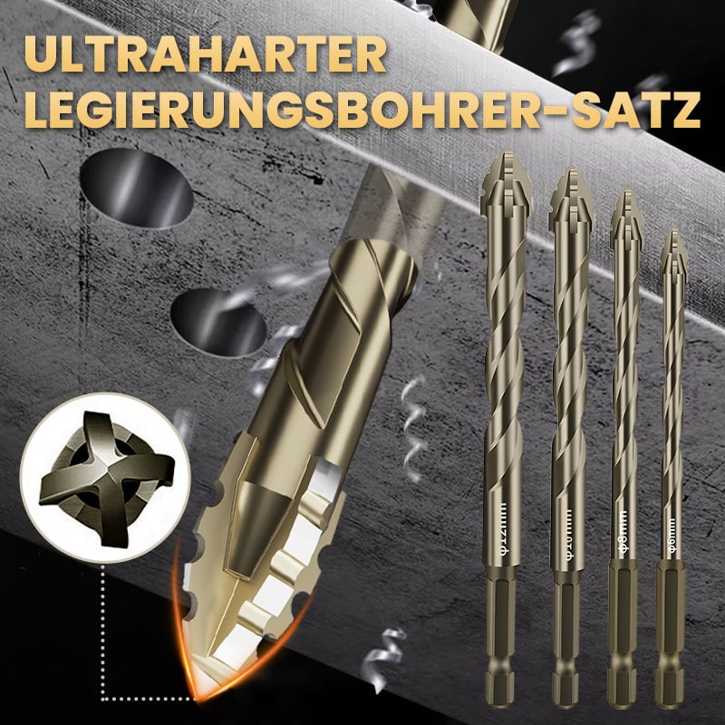 🔥Letzter Tag 49% Rabatt🔥Hochfester Exzenterbohrer-Satz mit 4 Schneiden