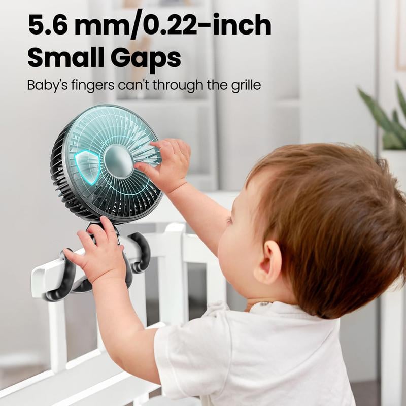 💥2025 SUMMER SALE 50% OFF🔥Baby Stroller Octopus Fan