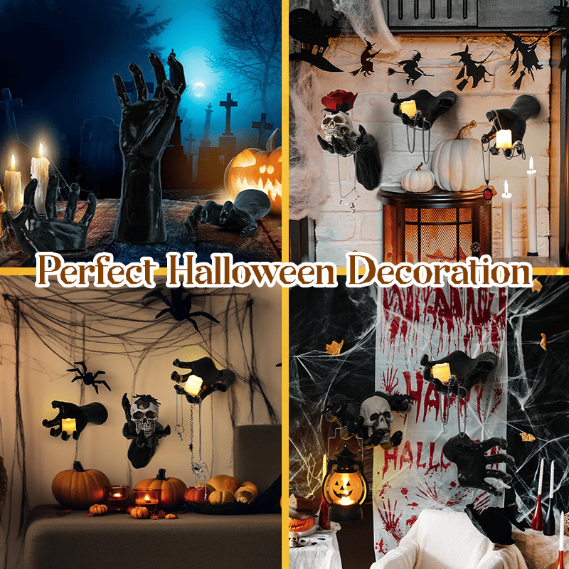 🔥Last Day Promotion 50% OFF🔥Halloween Wall-Mounted Scary Ghost Hand Decoration