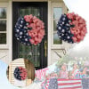 🏵100% Handmade Star Spangled Banner Ribbon Patriotic Wreath(𝐌𝐚𝐫𝐢𝐚𝐧𝐚 𝐒𝐦𝐢𝐭𝐡 𝐇𝐚𝐧𝐝𝐦𝐚𝐝𝐞®)