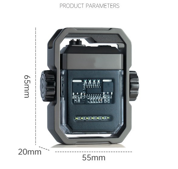 🎅Christmas New Arrivals🔥Double arc gyroscope electronic pulse lighter