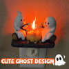 🔥Last Day Promotion 60% OFF👻2024 Ghost Campfire Flickering Nightlight