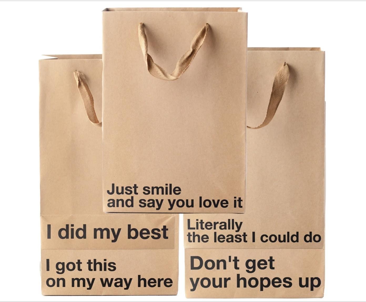 🎁5 Piece Funny Gift Bag Set