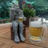 🔥Last Day 49% OFF-🦍🍺Party Bigfoot Sasquatch Yeti Statue Drinking Beer🤣