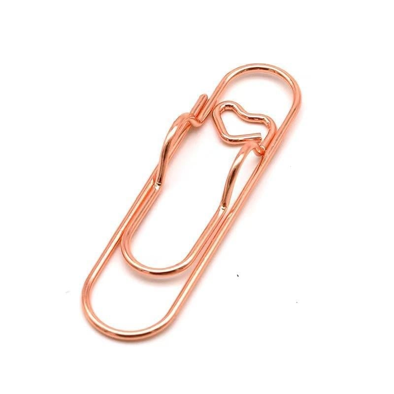 🎁TikTok Last Day Sale - 70% OFF🔥Heart Shaped Metal Pen Clip