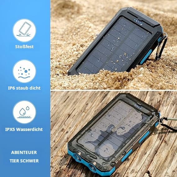 🔥Letzter Tag 50% RABATT-20.000 mAh Solarladegerät-Powerbank
