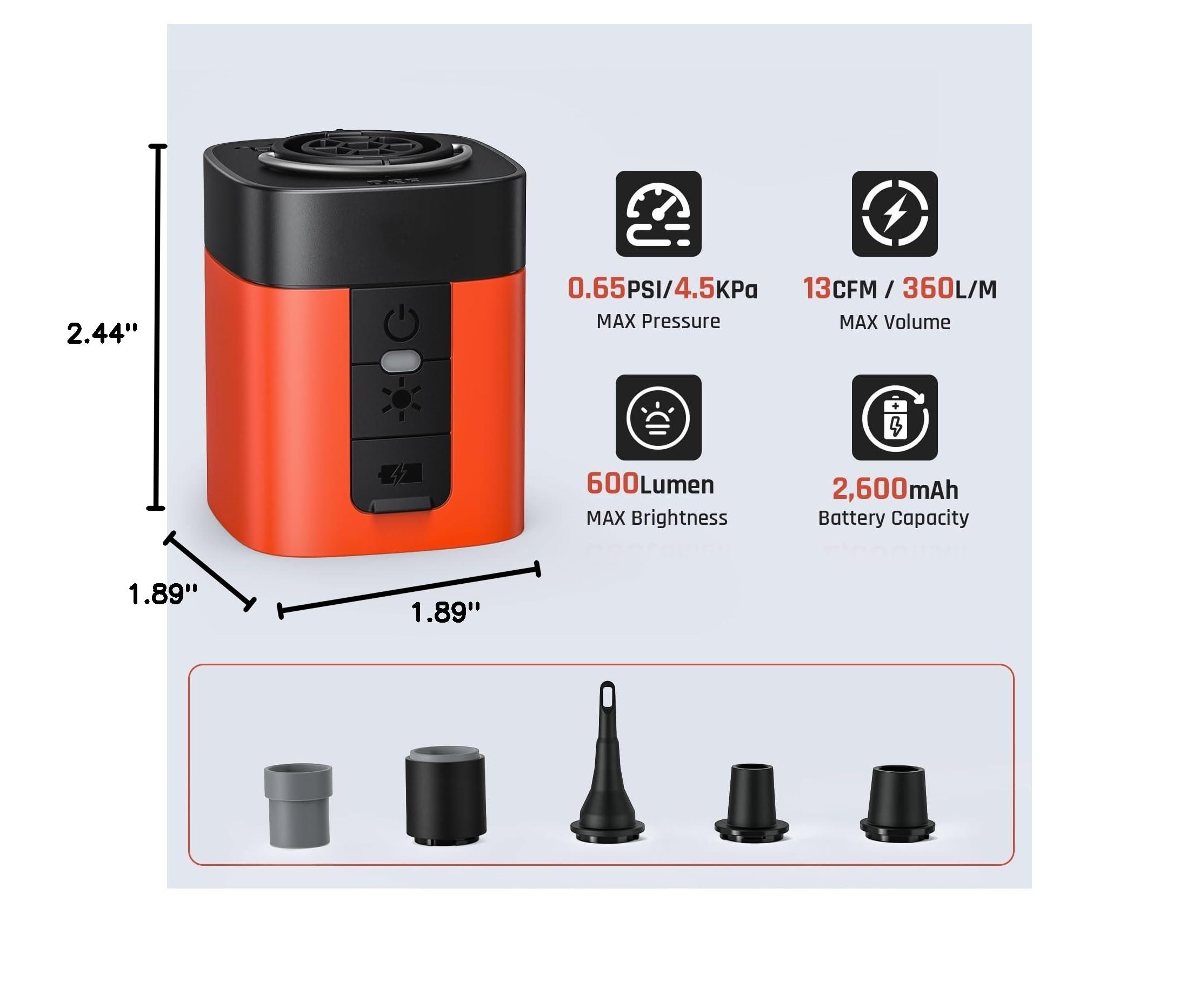 🎁TikTok Last Day Sale - 70% OFF🔥AIR 3 Ultra-Fast and Mini Electric Air Pump