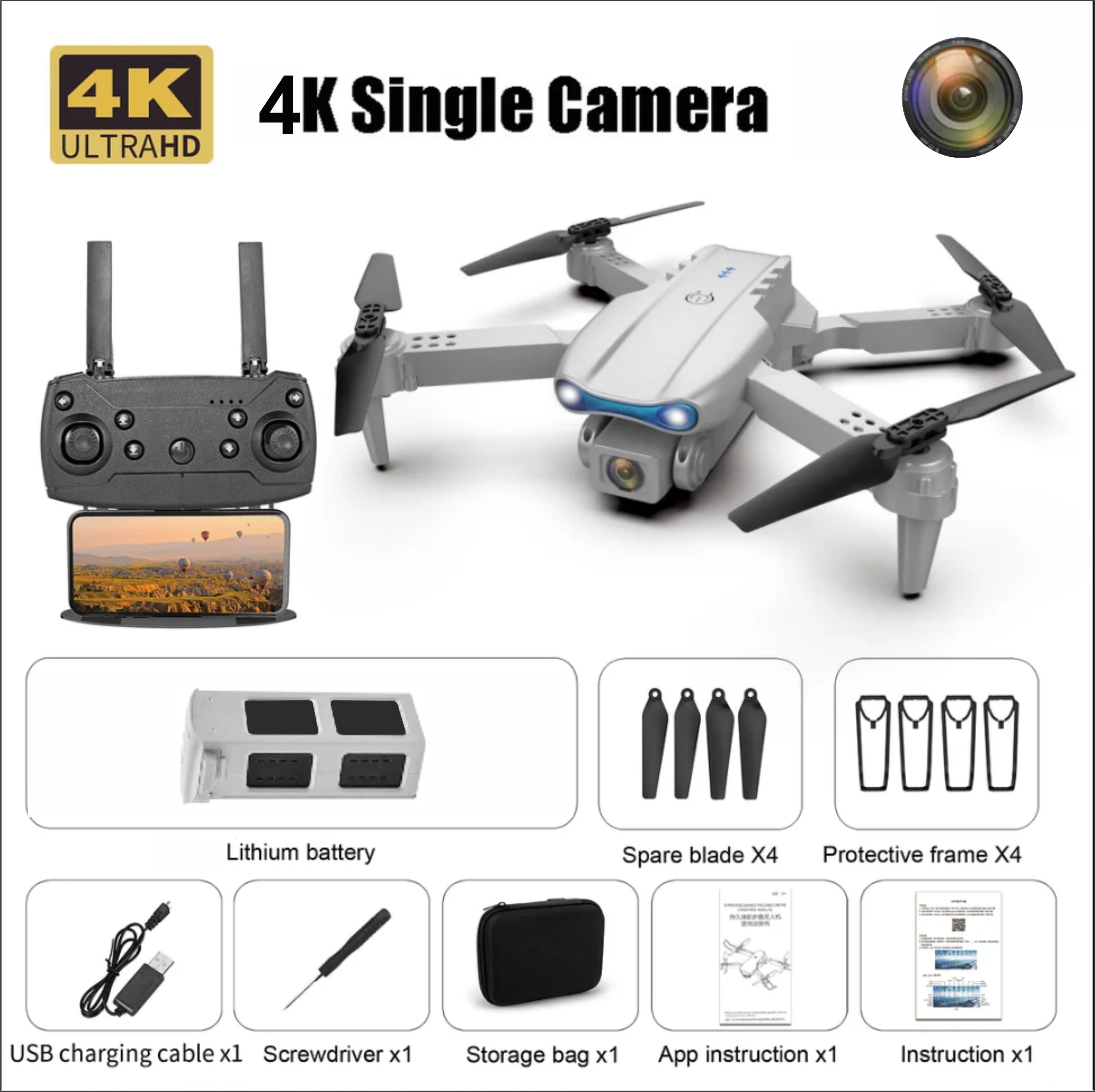 🎁Last day for the special promotion -🚁ZV1-728Drone-LATEST Drone with 6k UHD camera-Buy 2 get 20% off