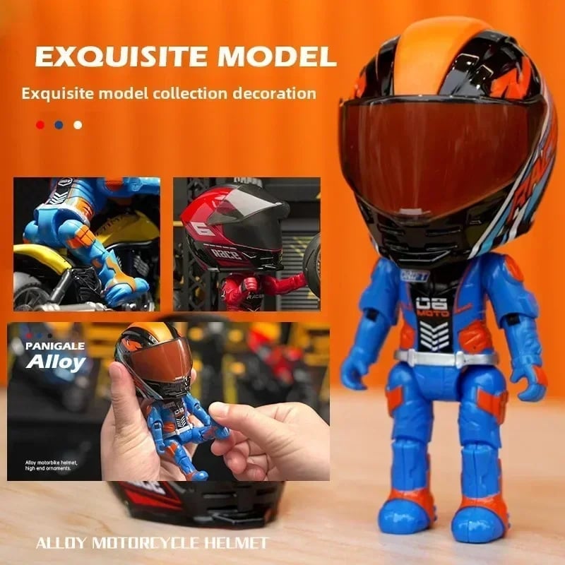 🎁TikTok Last Day Sale - 70% OFF🔥🏍️Motorcycle Rider Model Toy