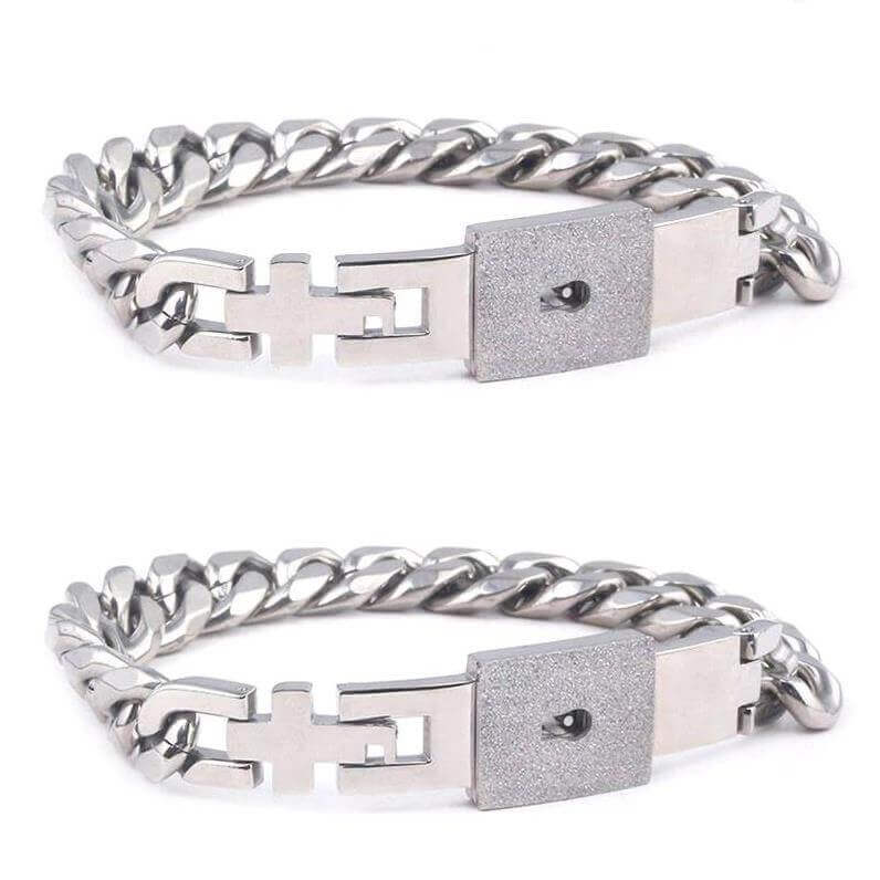 💖Valentine's Day Sale - 50%🎁Lock & Key Bracelet for Boyfriend, Girlfriend, Lover