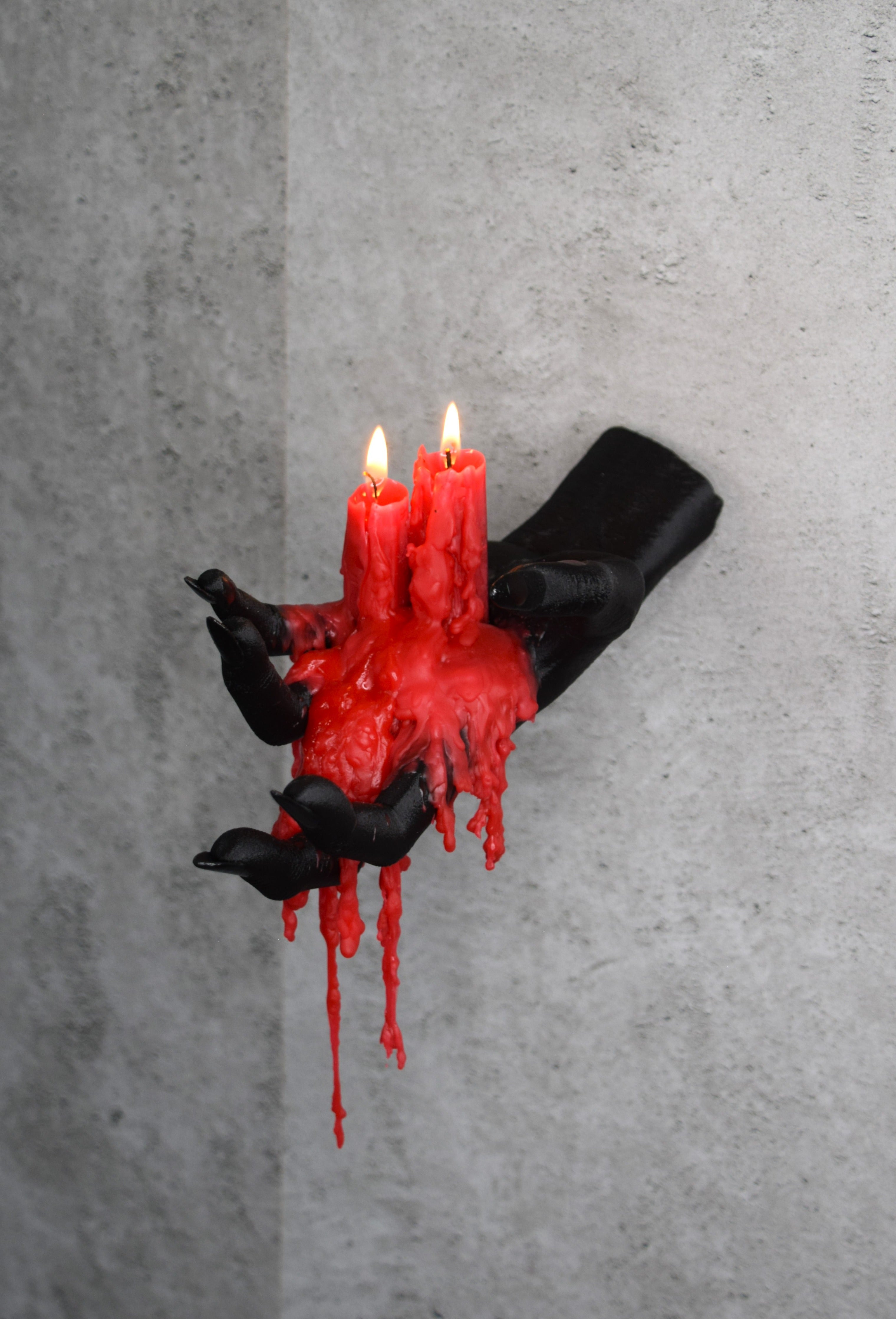 Witch Hand decor life size, Hand holder, Halloween decoration, Gothic decor, Decor display