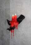 Witch Hand decor life size, Hand holder, Halloween decoration, Gothic decor, Decor display