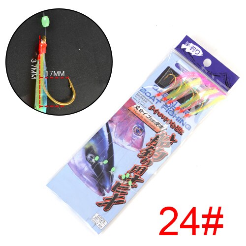 FISH KING Luminous Fishing Hooks
