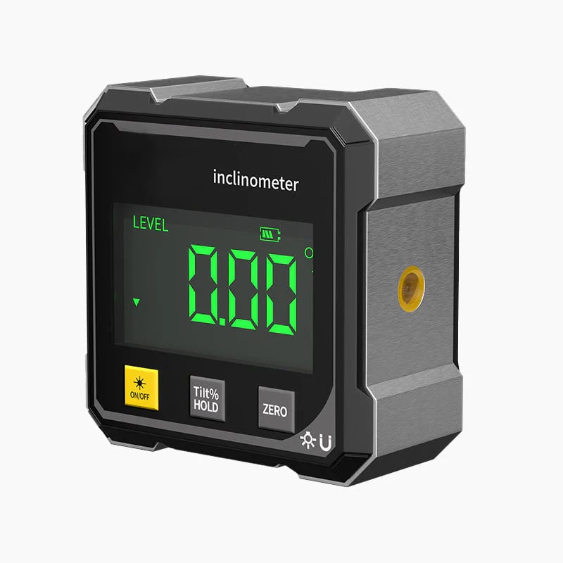 🔥Heißer Verkauf - 49% Rabatt📐 4-seitiger magnetischer digitaler Winkelmesser mit Laser