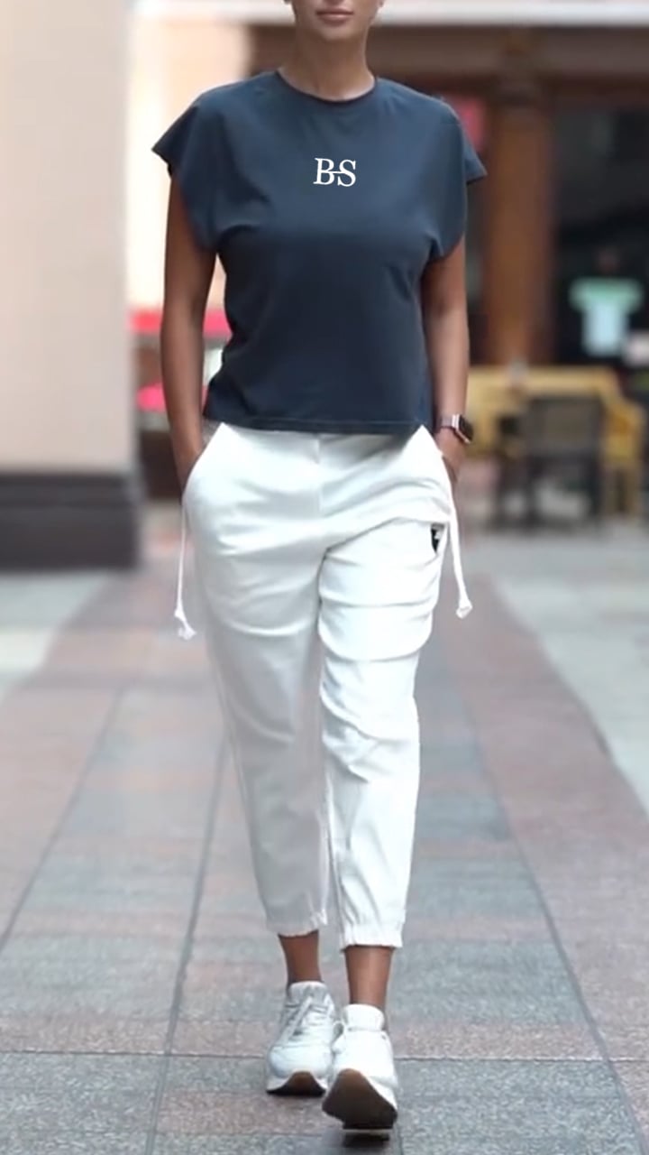 Women's Round Neck Sports Casual Suit