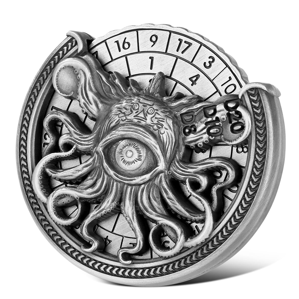 🎁TikTok Last Day Sale - 70% OFF🎉DND 7-in-1 Octopus Metal Dice