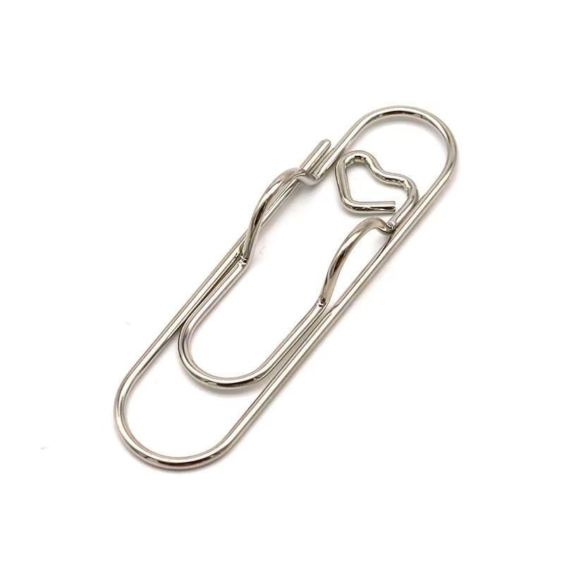 🎁TikTok Last Day Sale - 70% OFF🔥Heart Shaped Metal Pen Clip