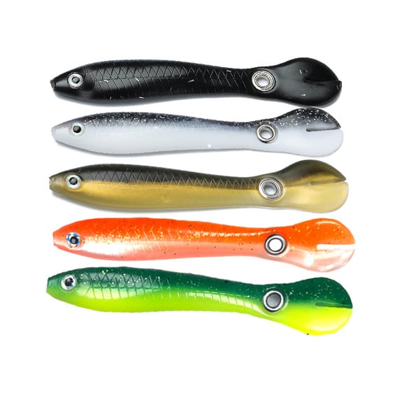 (❄Winter specials - 50% OFF Today)🐟Reusable-Soft Plastic Lure (5 pcs)