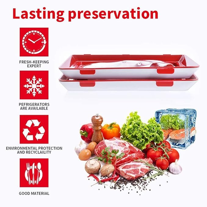 🎄TikTok Christmas Sale - 70% OFF✨Reusable Food Preserving Tray🥰