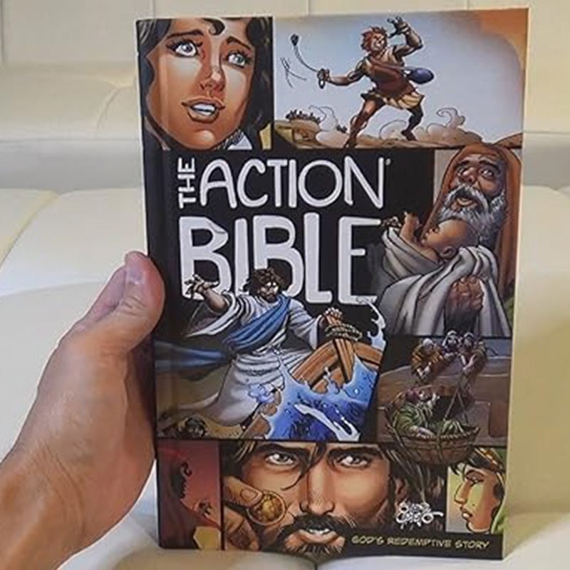 🔥Last Day Promotion 48% OFF-🎁-The Action Bible: God's Redemptive Story