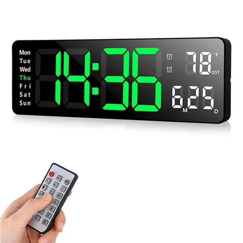 🔥HOT SALE 70% OFF🔥2024 Upgraded Digital Wall Clock Large Display