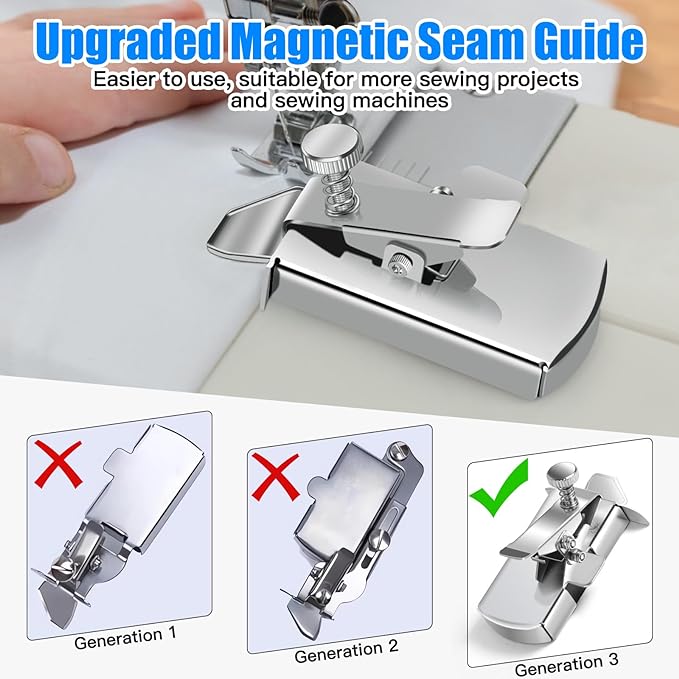 🔥Upgraded Sewing Machine Magnetic Sewing Guide (Buy 3 Free Shipping)