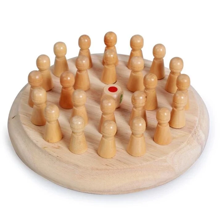 Early Christmas Sale - Wooden Memory Match Stick Chess-Limited Edition