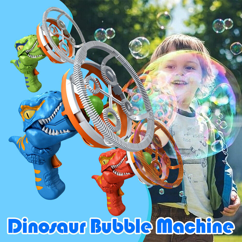 Children's Day Sale💥Electric Dinosaur Bubble Machine