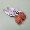 Wood Handle Outdoor Mini Folding Knife