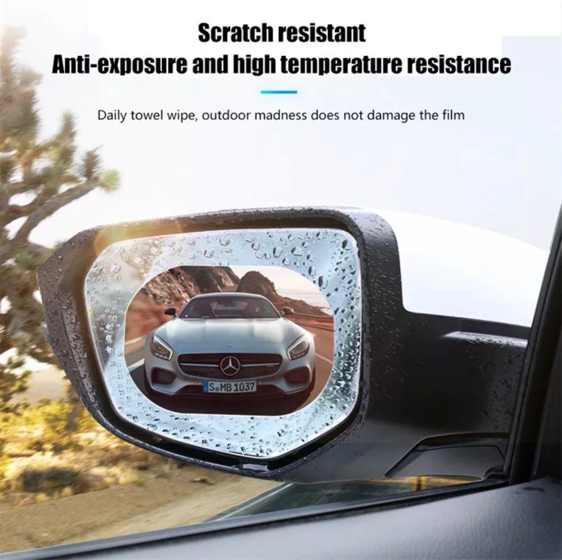 Black Friday Sale-Anti-fog film rearview mirror for cars