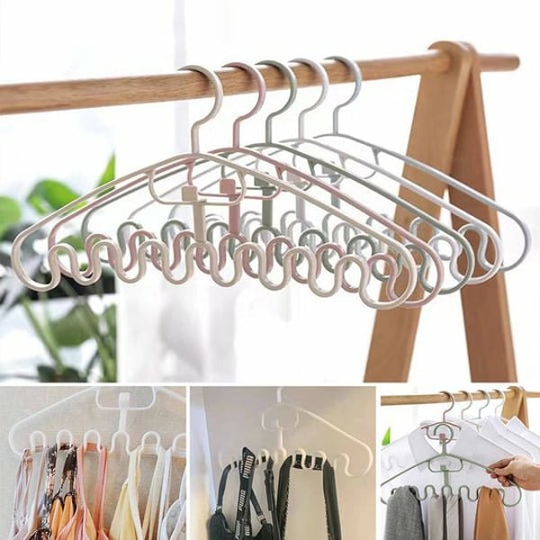 Last Day Promotion 48% OFF - ⭐Wave Pattern Stackable Hanger-BUY MORE SAVE MORE!!!