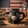 Patriotic Eagle Coffee Mug