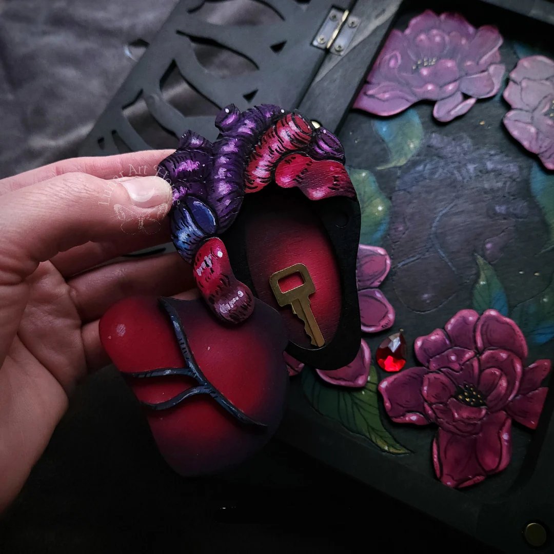🎁Last Day Promotion 49% OFF🔥Skull and Nature Hidden Key Box