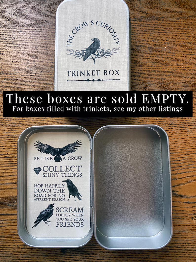 DIY Crow Surprise Box