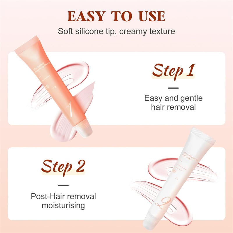 🔥Last Day 50% OFF - Hair Removal Cream Kit for Women⚡BUY 2 GET 1 FREE