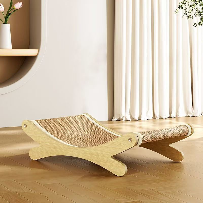 X Sisal Cat Scratcher & Bed: Artisan Craftsmanship, Redefining Feline Comfort Aesthetics