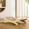 X Sisal Cat Scratcher & Bed: Artisan Craftsmanship, Redefining Feline Comfort Aesthetics