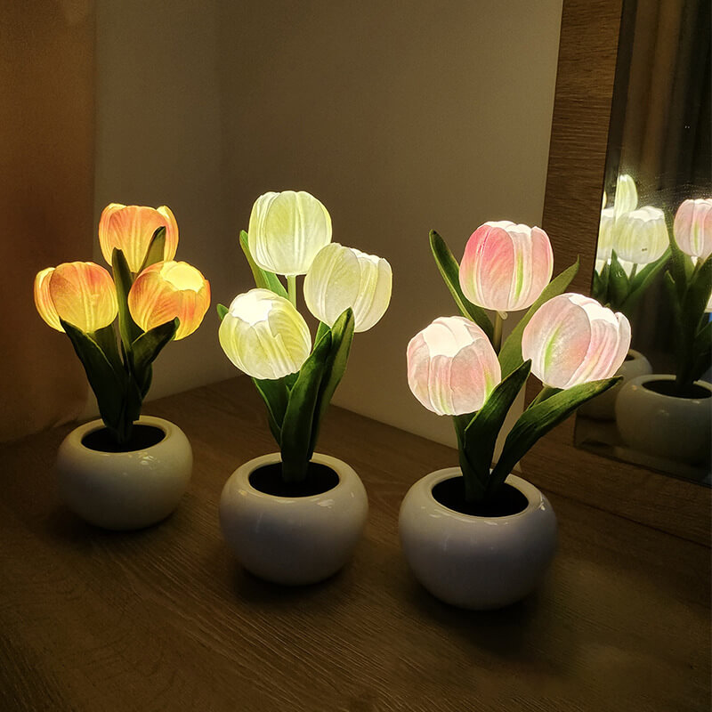 🔥Last Day Promotion - 50% OFF-🎁-🌷LED Tulip Night Light🌷