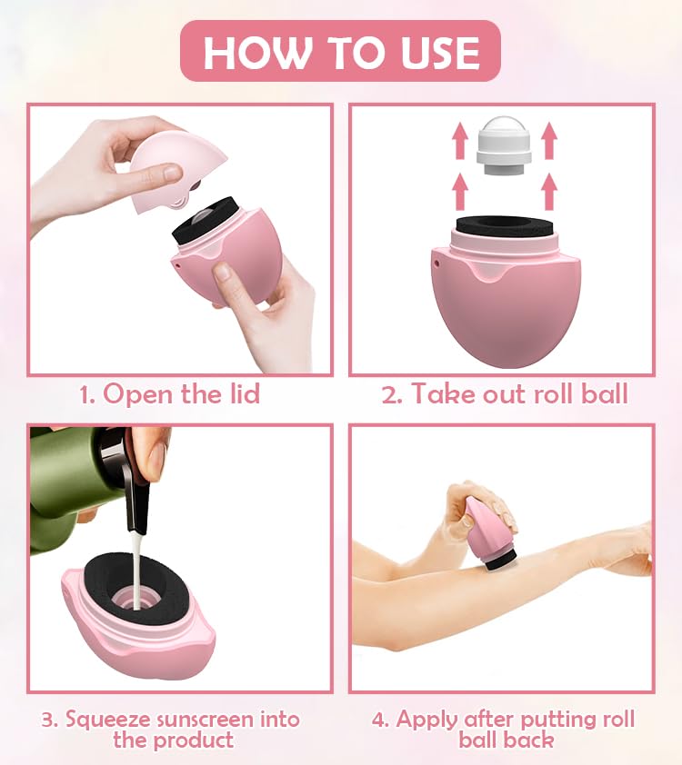 🔥Summer Hot Sale 49% OFF ☀️ Reusable sunscreen applicator💖