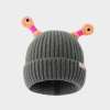 (🌲EARLY CHRISTMAS SALE - 50% OFF) Winter Parent-Child Cute Glowing Little Monster Knit Hat