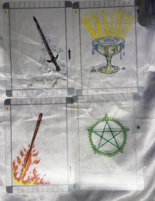 🎁TikTok Last Day Sale - 70% OFF🎉The OVERLAY Tarot🔮🧙‍♀️🃏