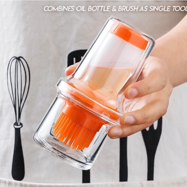 (SPRING HOT SALE- 50%OFF)All-In-One Oil Brush & Bottle