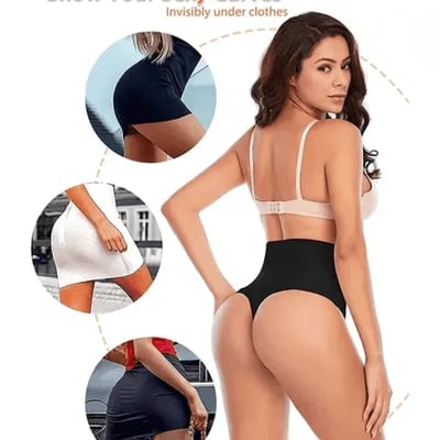 🔥Last Day Promotion 70% OFF-🔥-High Waist Tummy Control Thong 👗Unleash your beauty